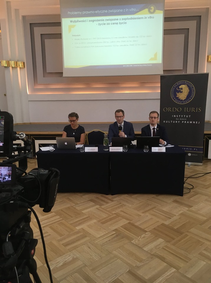 Problemy prawno-etyczne związane z in vitro 4 lata po uchwaleniu ustawy – konferencja prasowa Ordo Iuris
