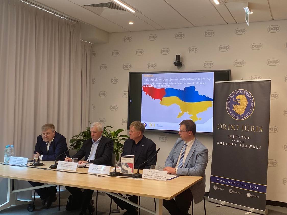 Polska wobec powojennej odbudowy Ukrainy. Szansa na rozwój dla obu państw – debata ekspertów