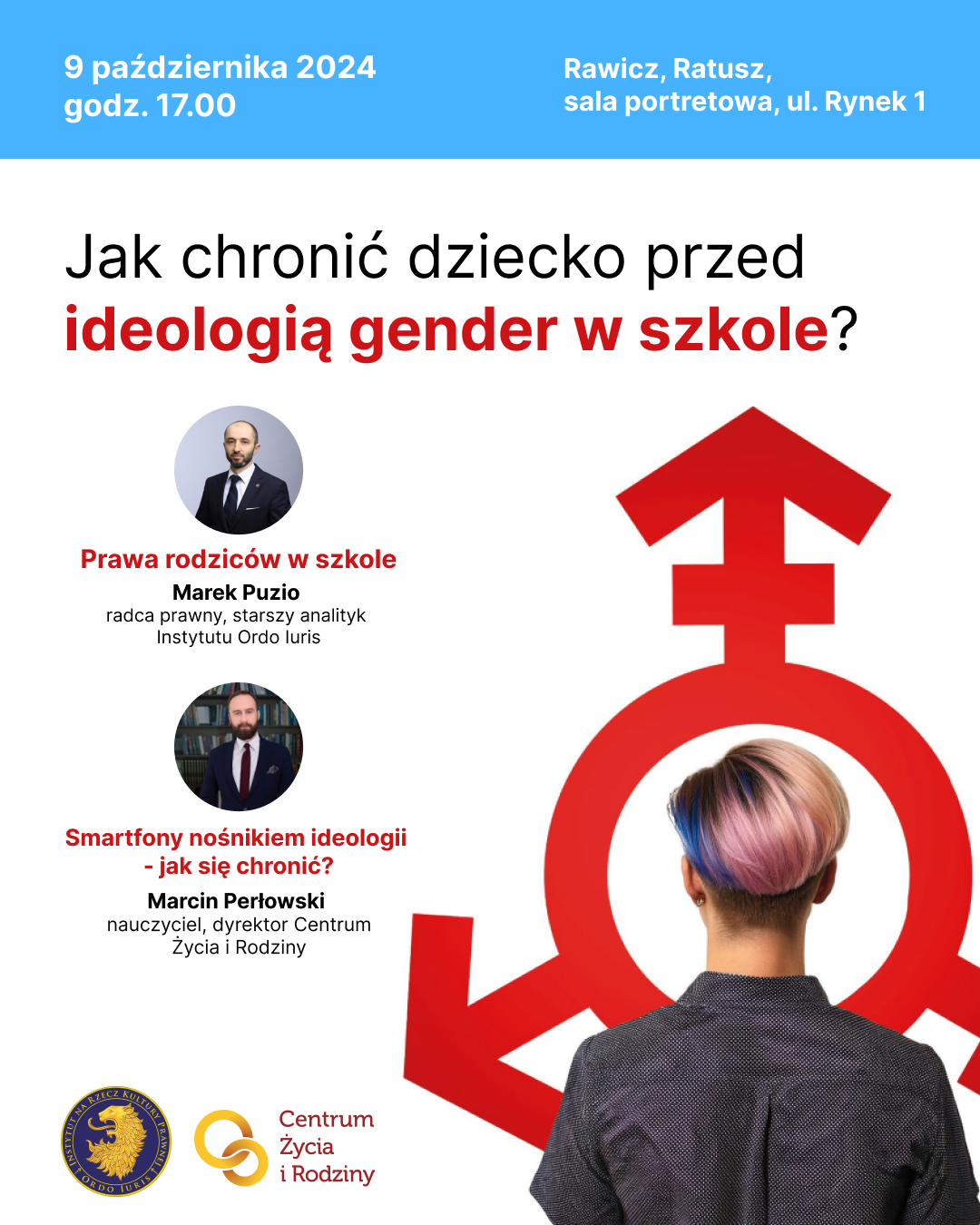 Jak chronić dziecko przed ideologią gender w szkole? Spotkanie w Rawiczu