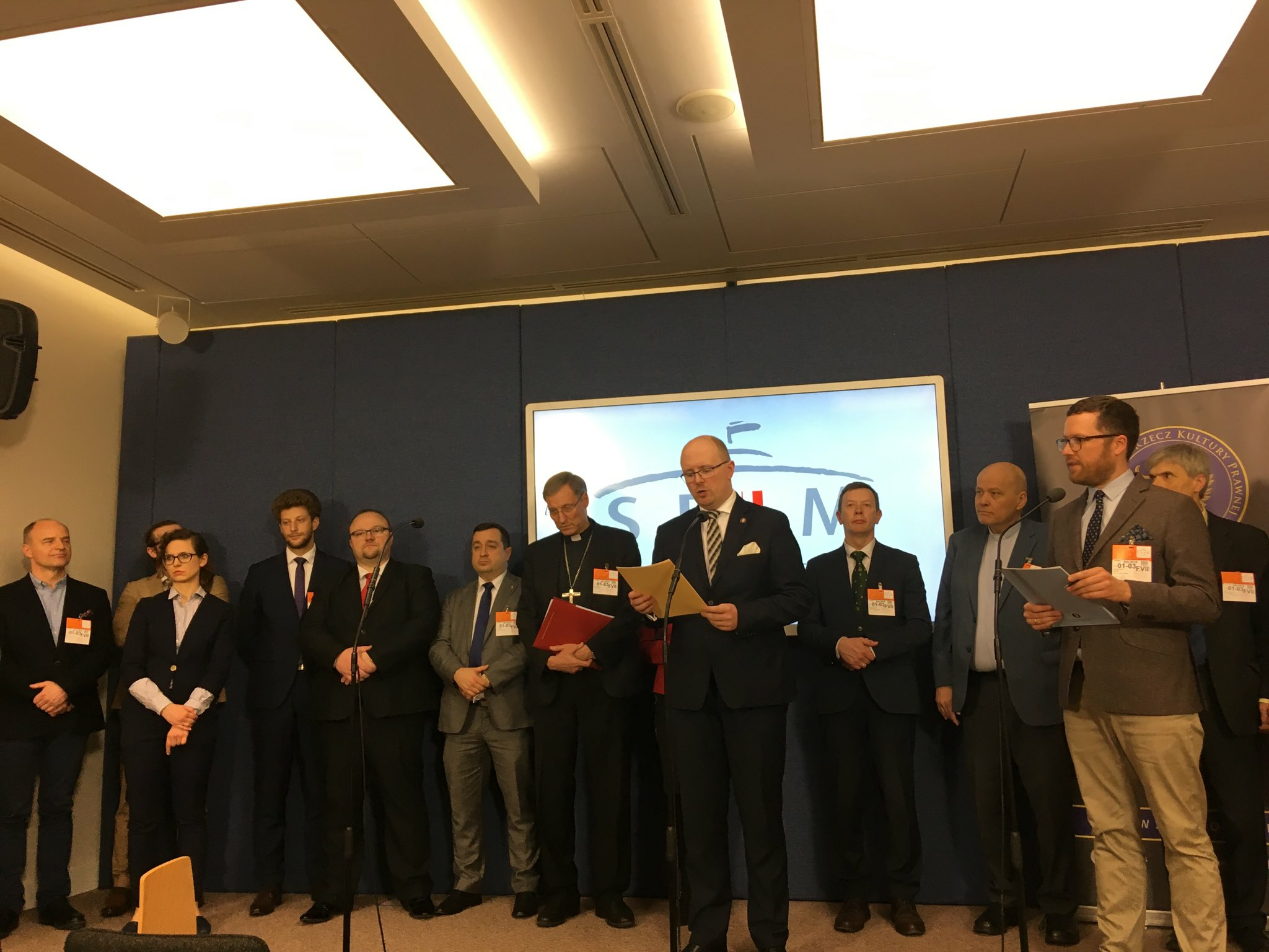 International support for the Convention on the Rights of the Family – a press briefing in the Parliament