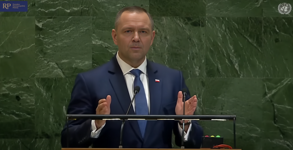 „Stoimy w punkcie zwrotnym historii”. Prezydent Nawrocki opowiada się za ochroną życia od momentu poczęcia do naturalnej śmierci na forum ONZ