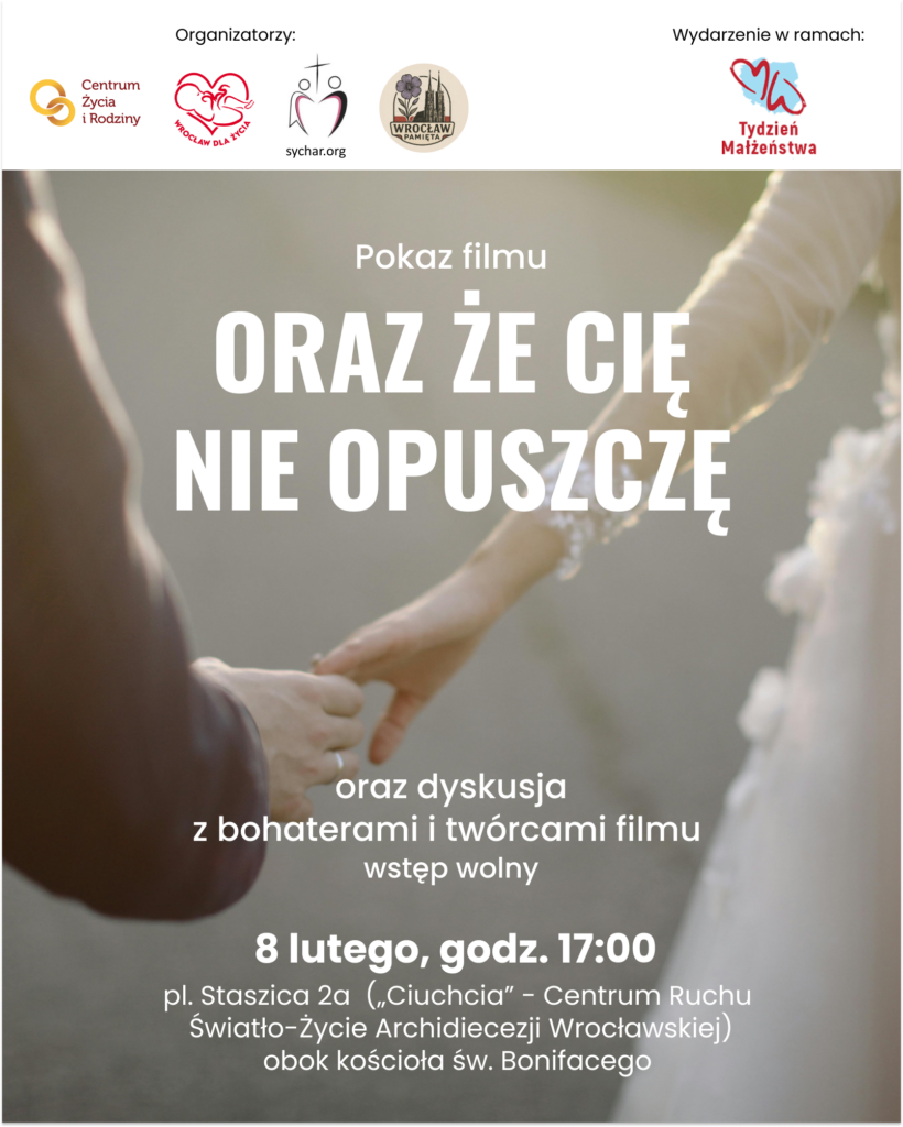 Plakat filmu „Oraz że cię nie opuszczę”